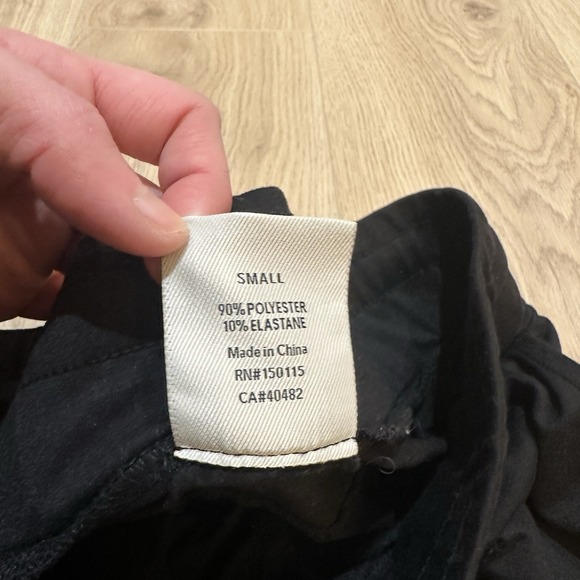 Varley Parkhurst Fluid Stretch Jersey Black Joggers with Pockets Size Small EUC - Picture 5 of 8